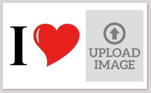 TemplateId: 11450 - photo logo heart love romantic
